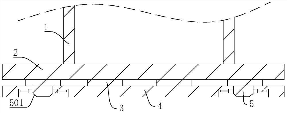 A construction technology of suspended ceiling based on gypsum board