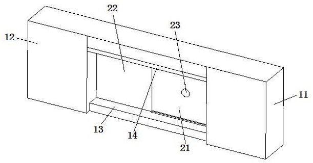 A high-efficiency energy-saving fire door