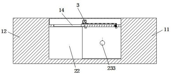 A high-efficiency energy-saving fire door