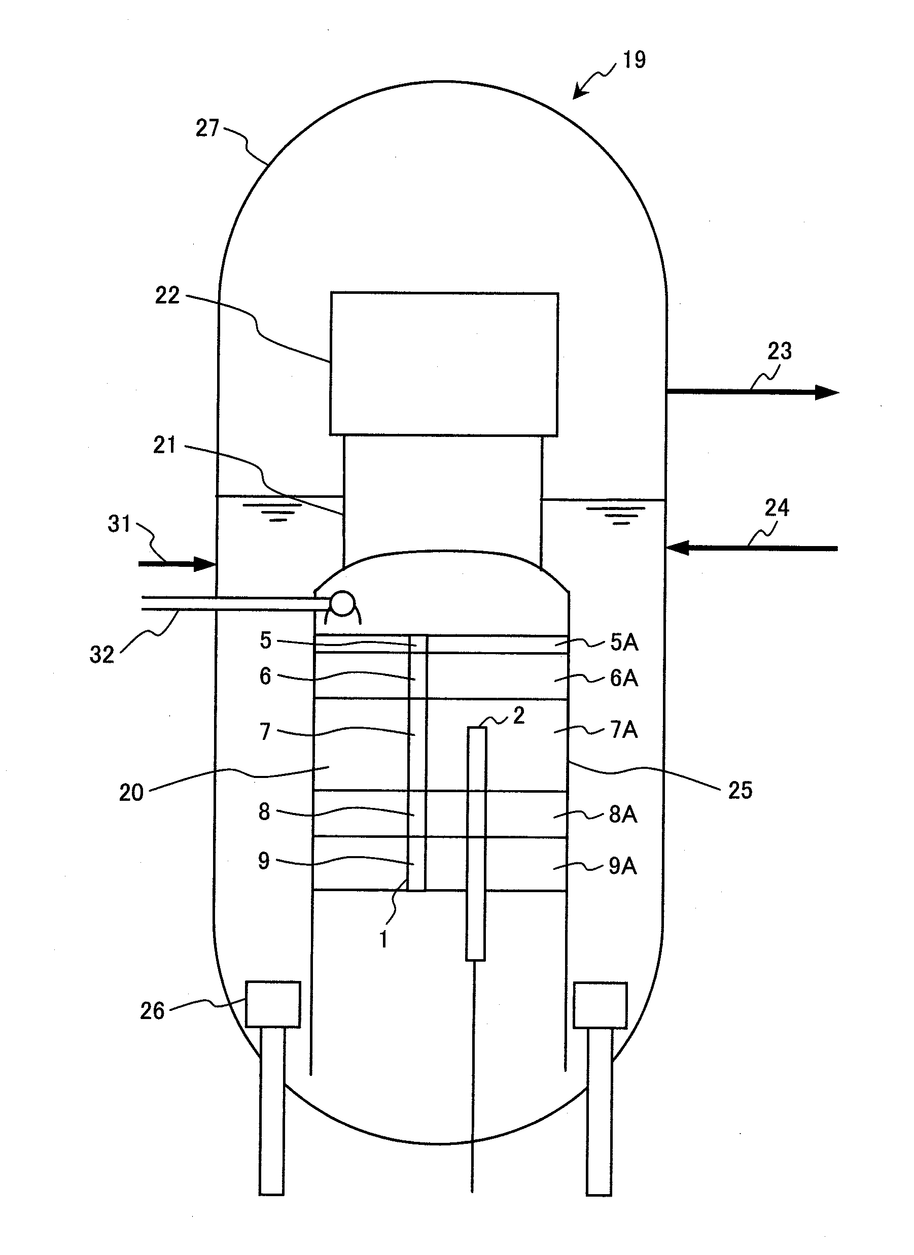 Core of Light Water Reactor and Fuel Assembly