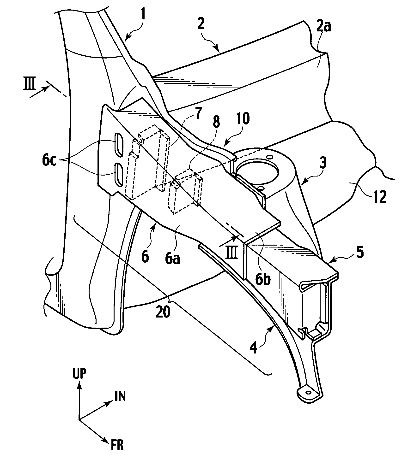 Vehicle front structure