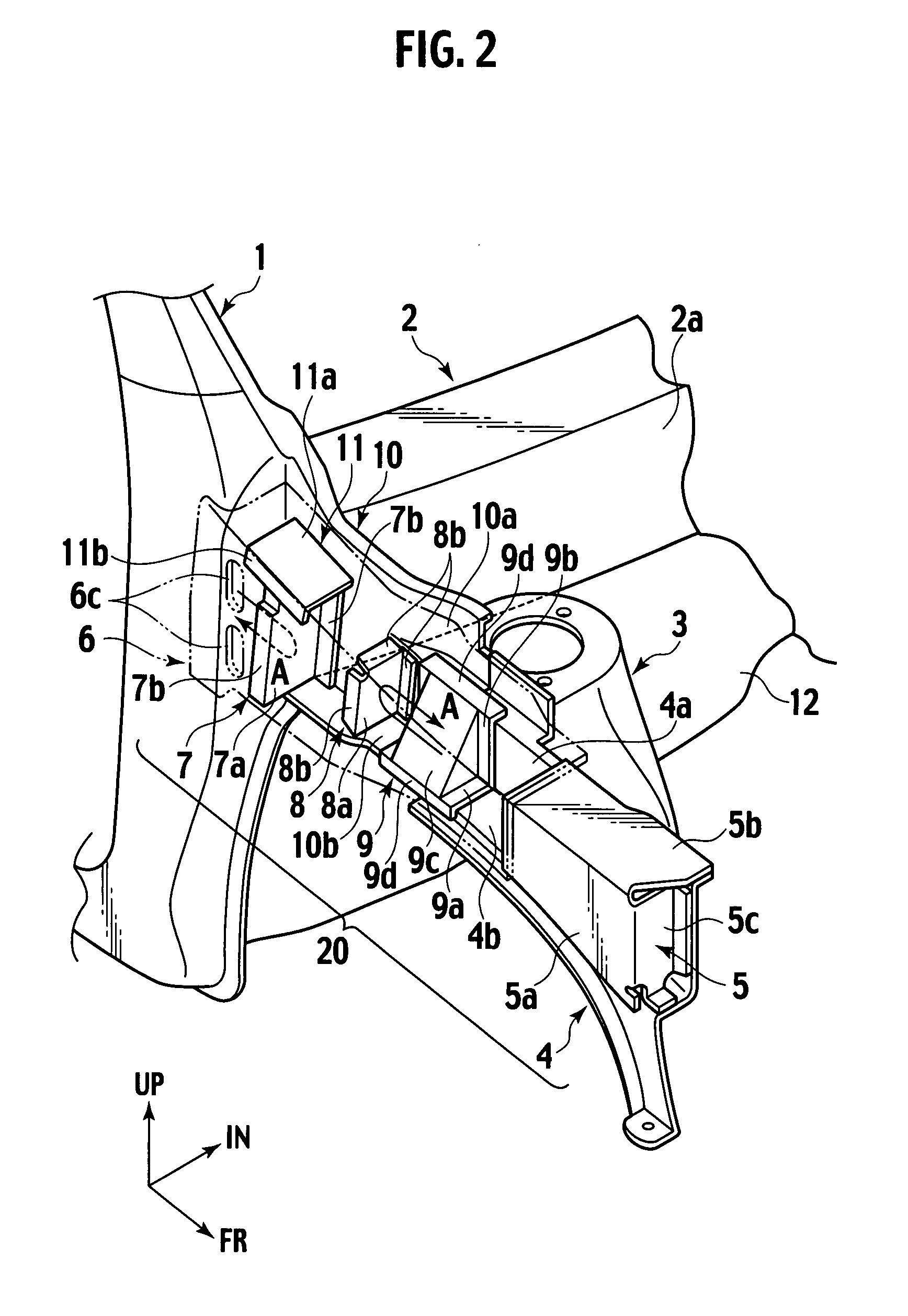 Vehicle front structure