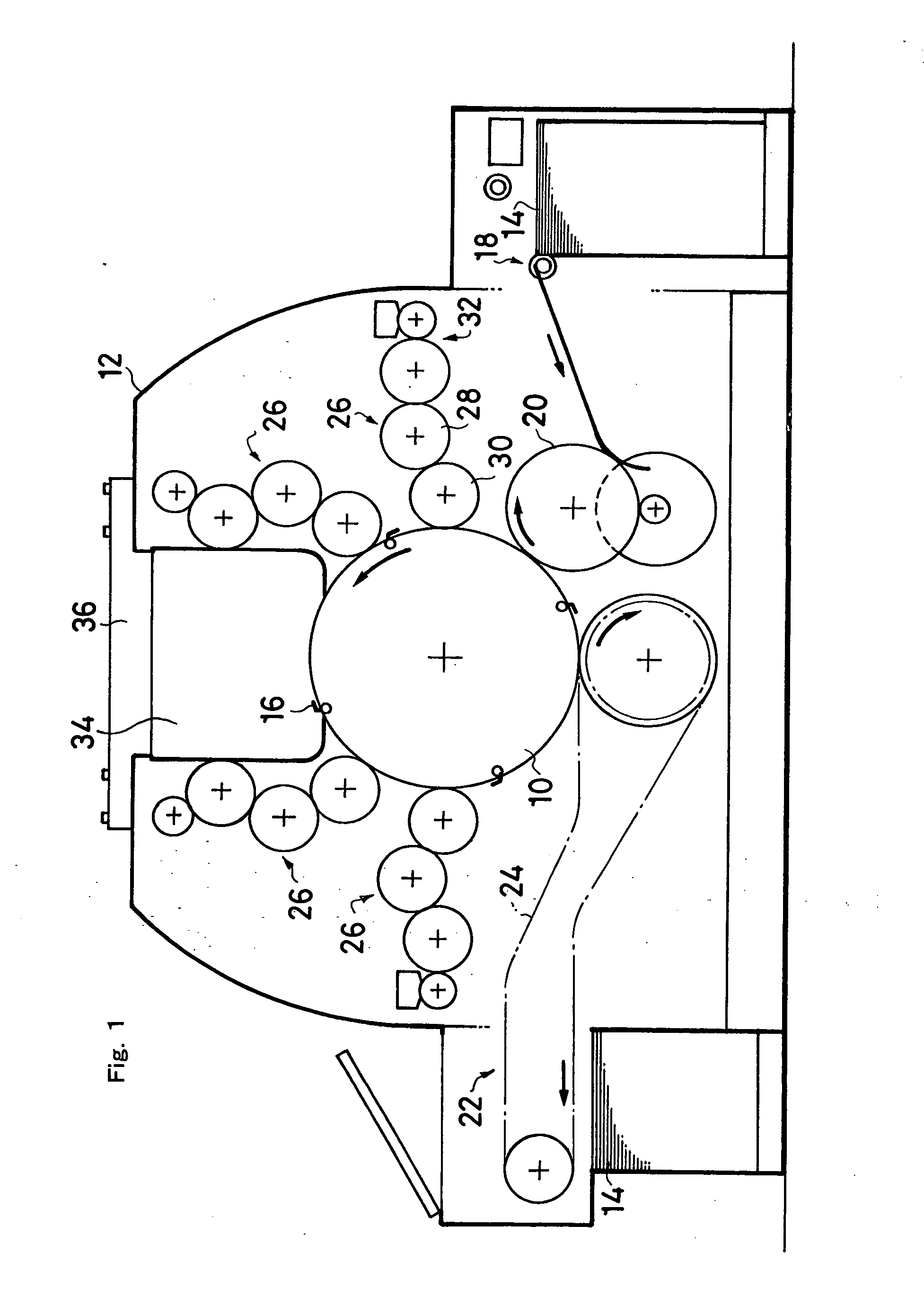 Versatile satellite-type printing press