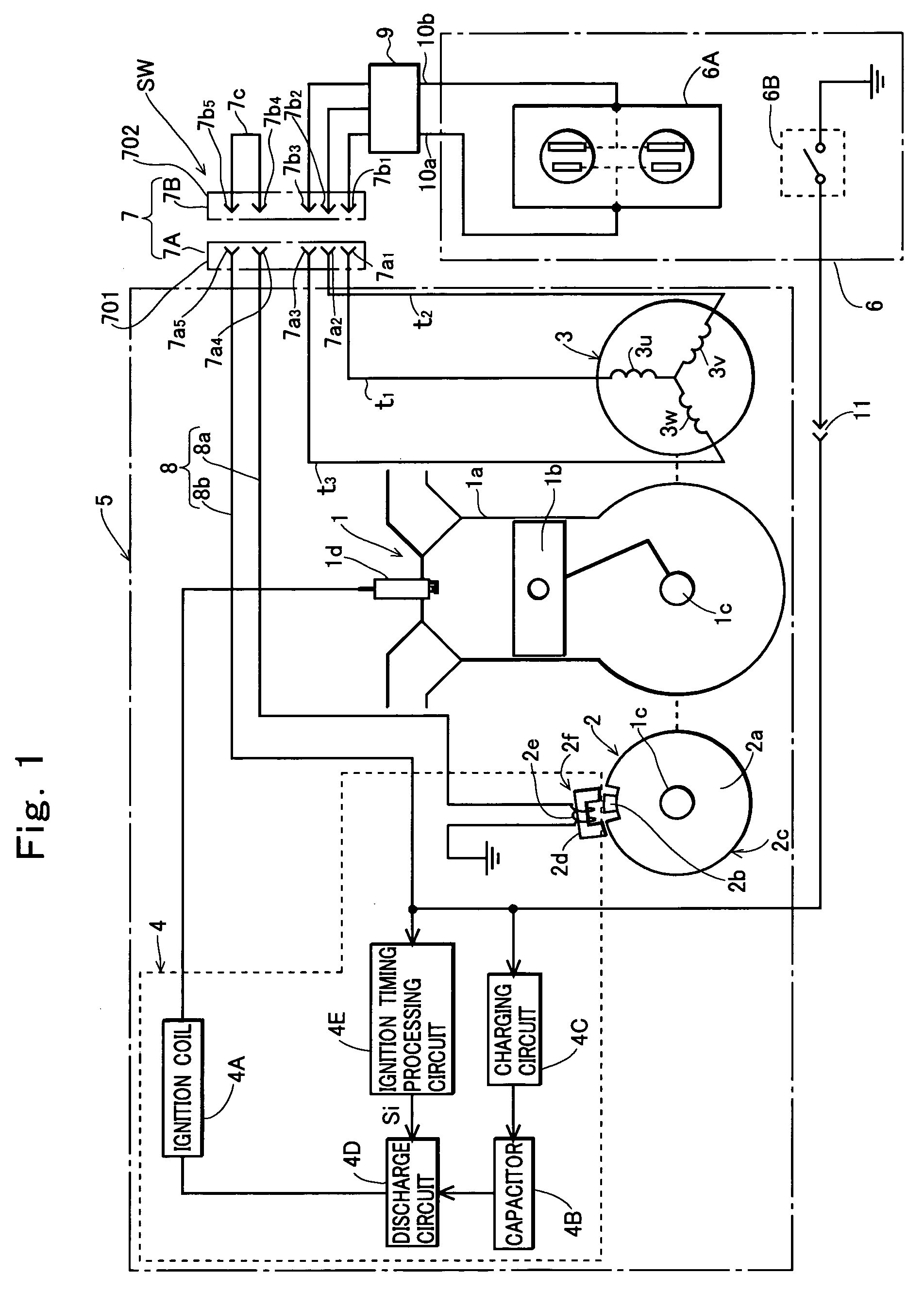 Engine driven power supply device