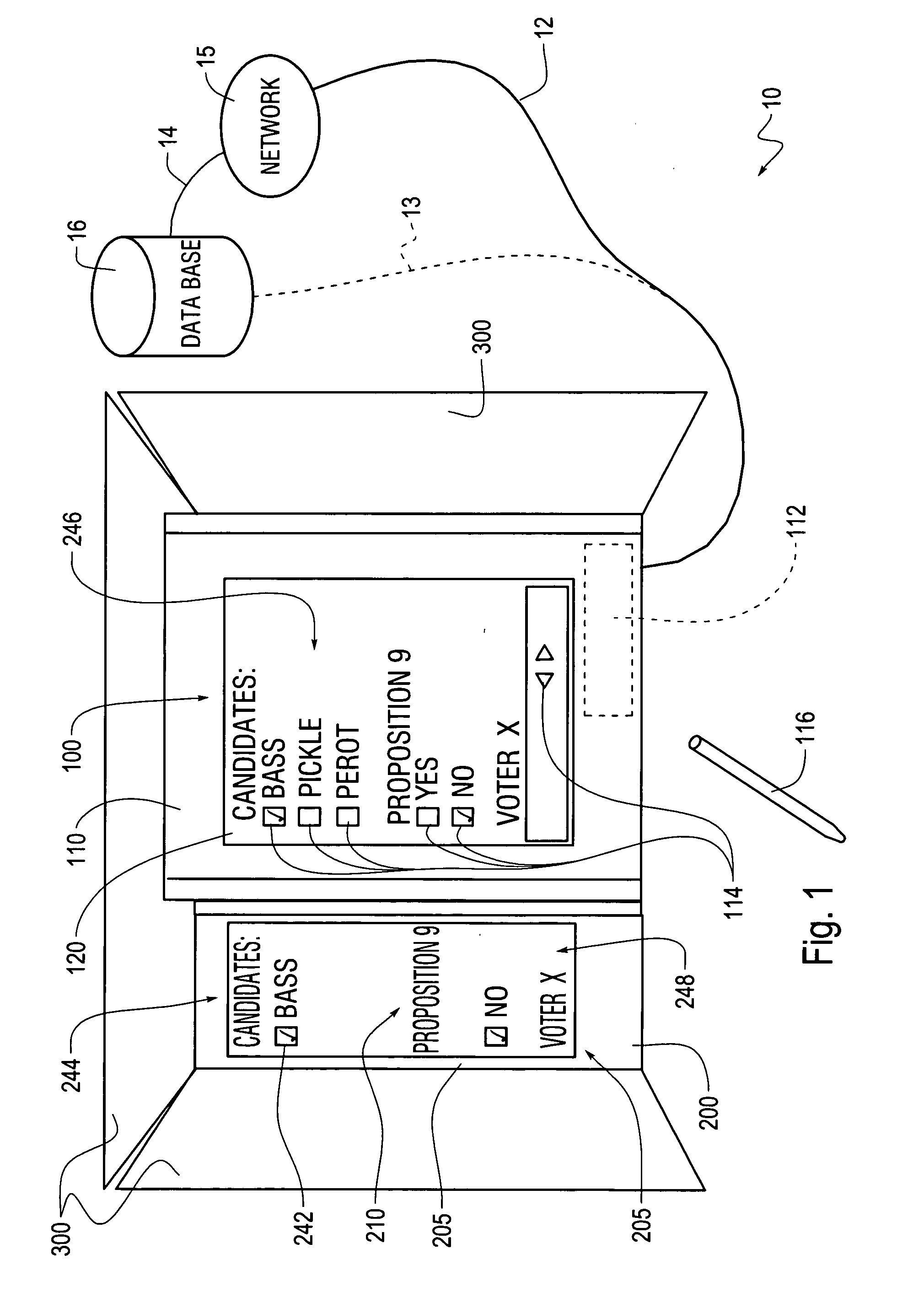 Systems and methods for providing security in a voting machine