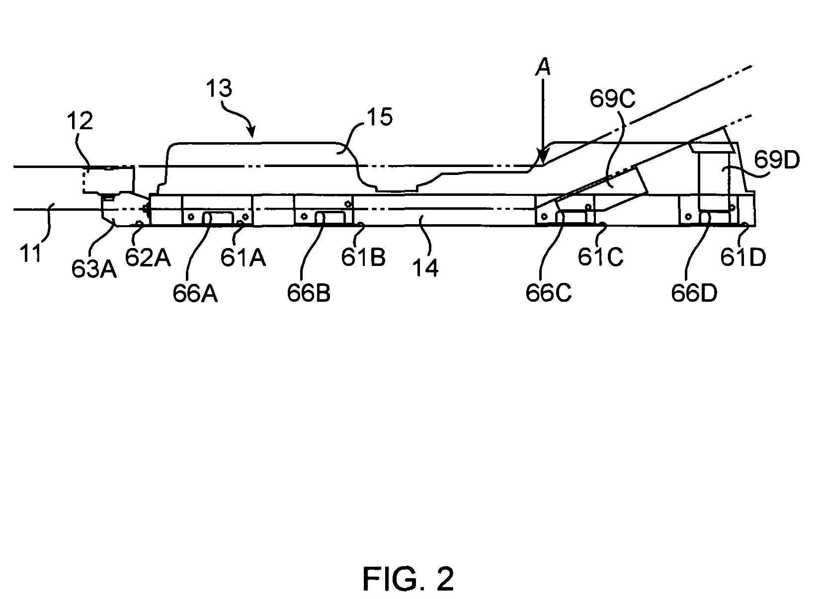 Structure for mounting batteries onto electric vehicles