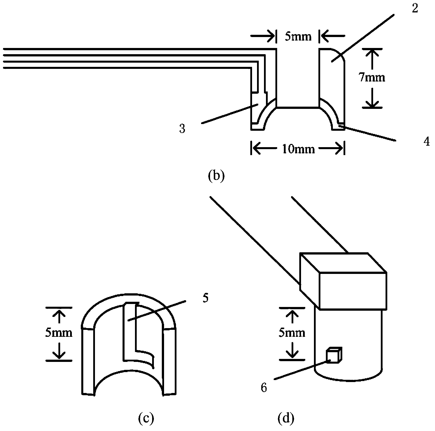 Photoelectric electrode capable of synchronously collecting EEG signals and blood oxygen signals