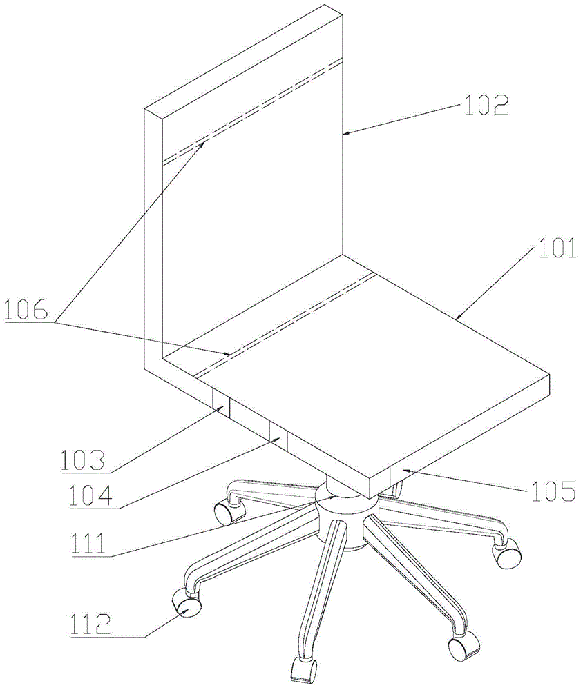 Chair capable of preventing myopia and kyphosis