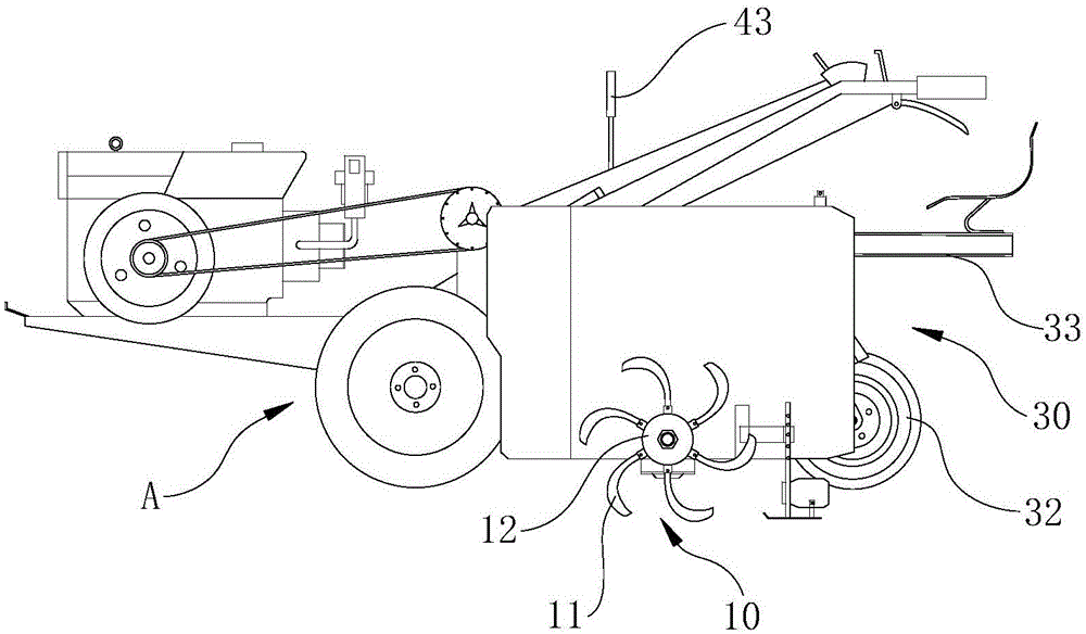 Furrowing machine