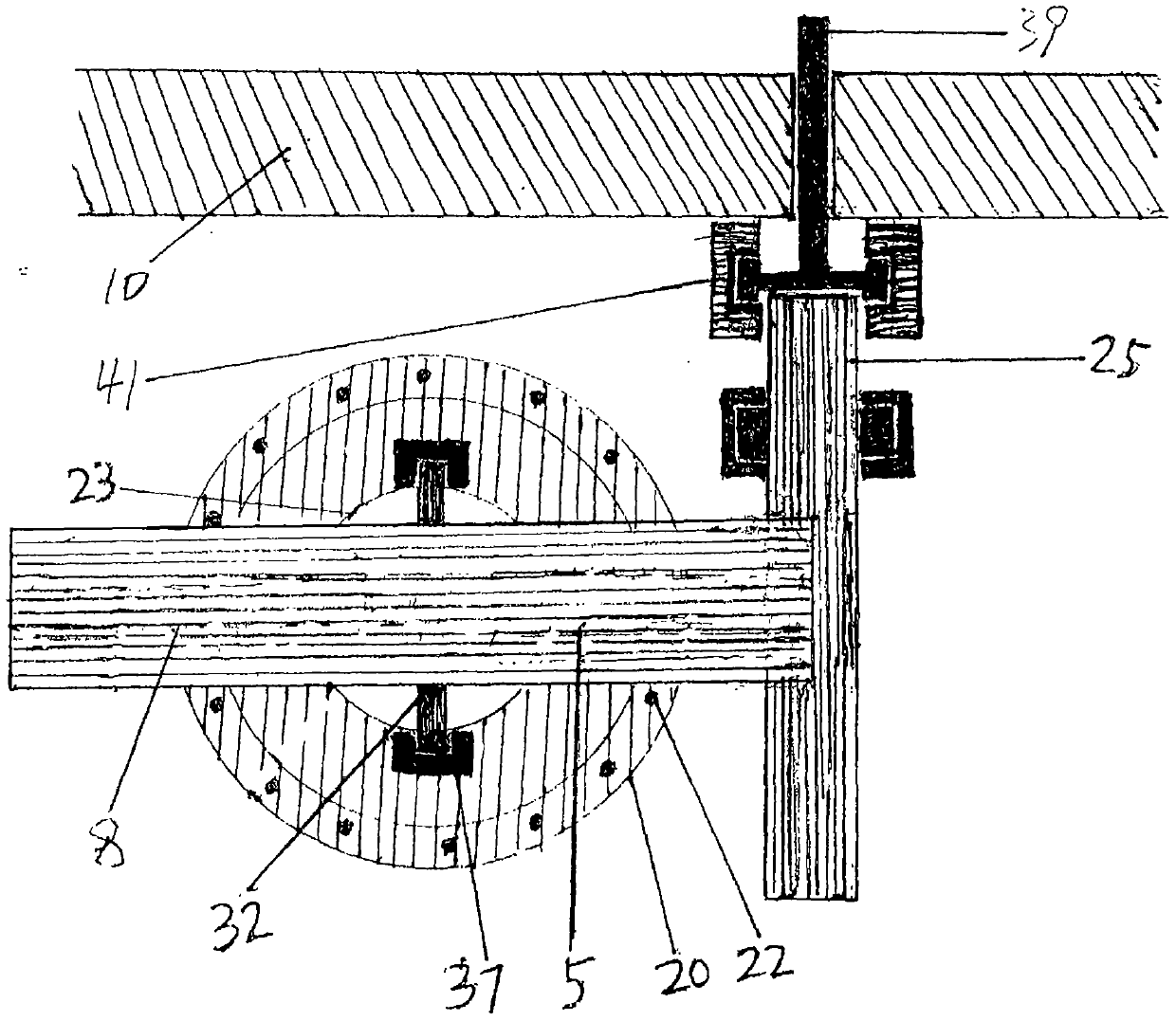 Shipboard aircraft oil wedge two-stage type catapult