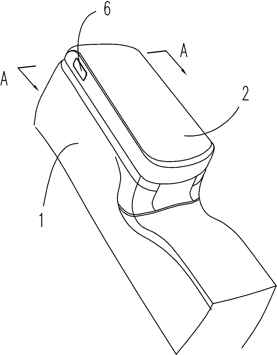 Automobile armrest box with two-way opening