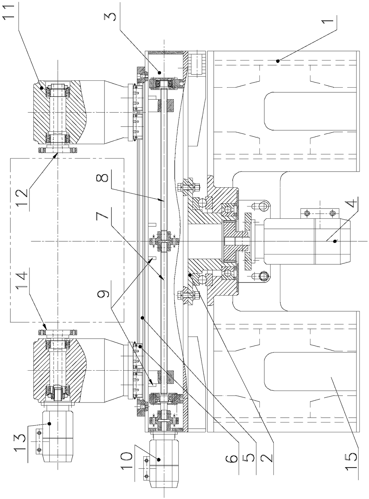 Rotary clamping turnover tool