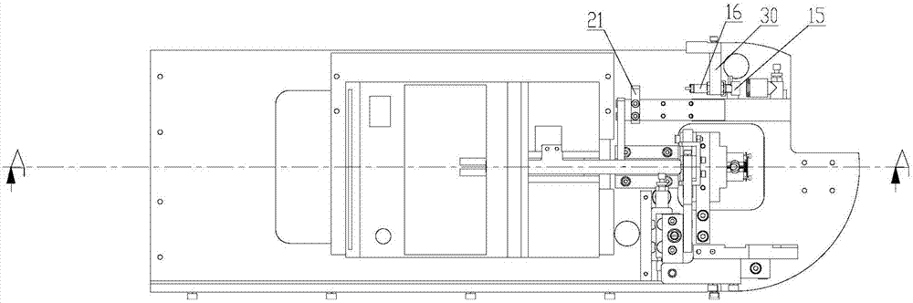 Screw conveying device and screw turning mechanical hand system with screw conveying device