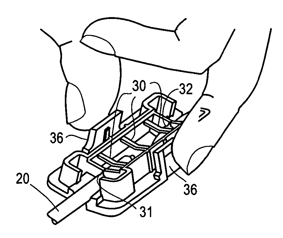 Junction box for output wiring from solar module and method of installing same