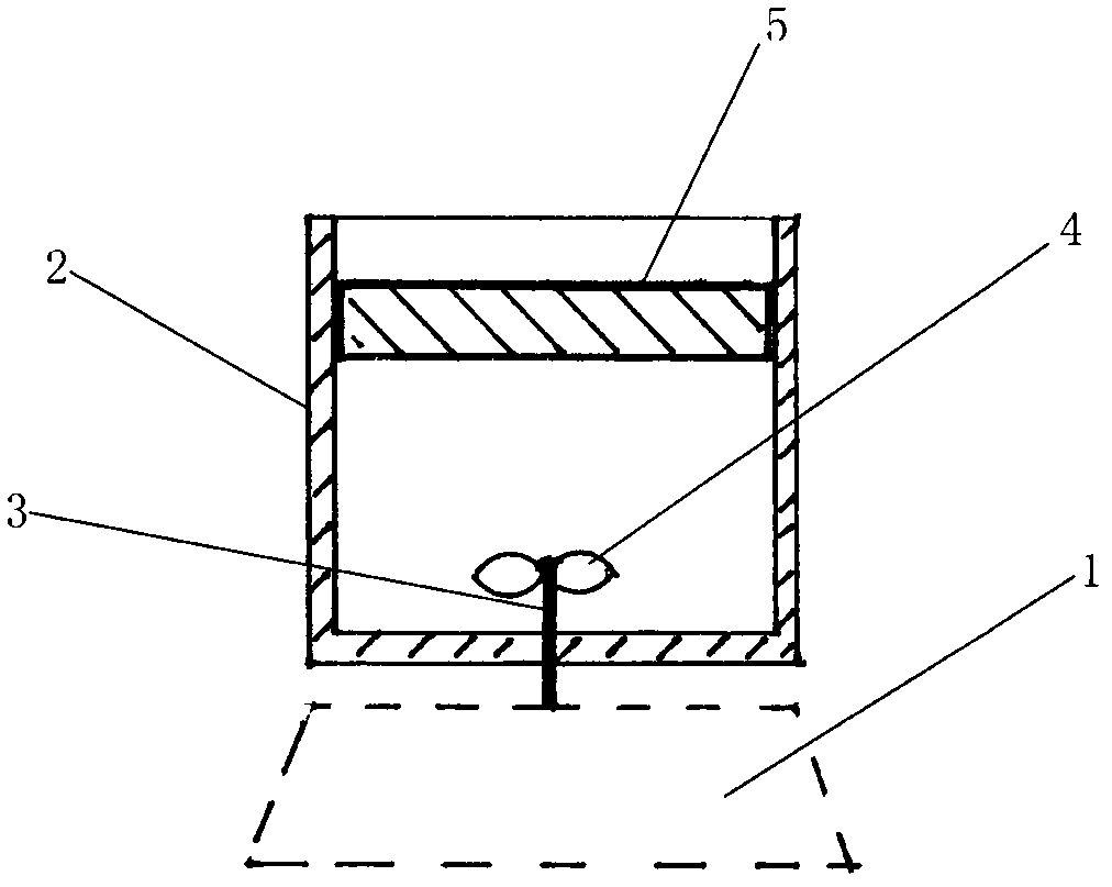 Food processor with piston type sealing device