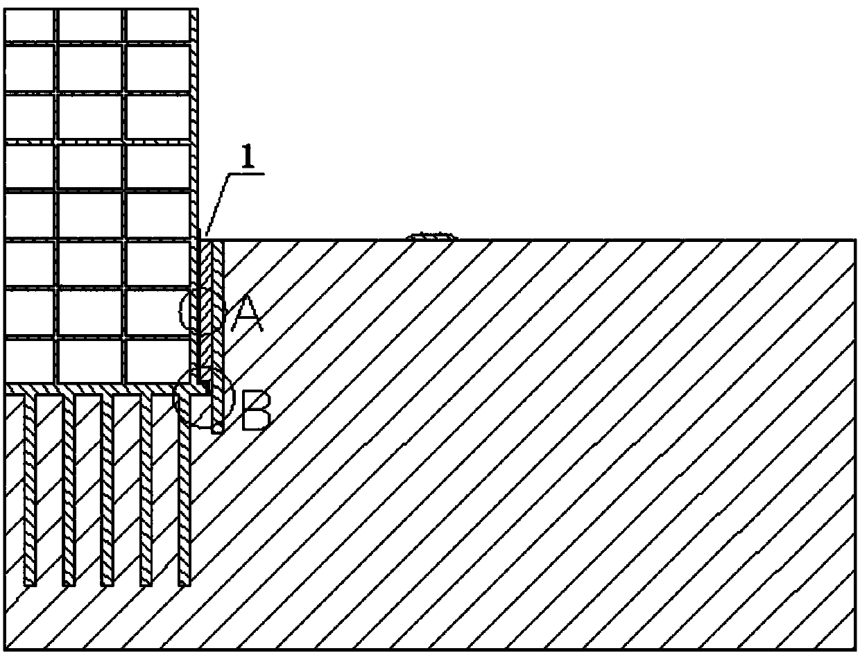 Vibration isolator for building manure tank