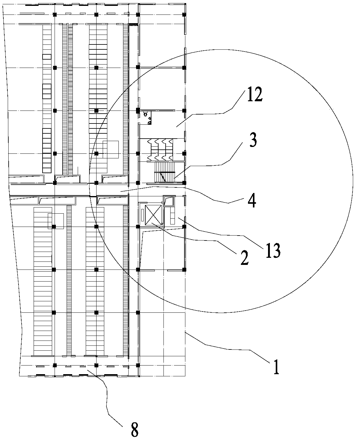 Building three-dimensional pig farming system