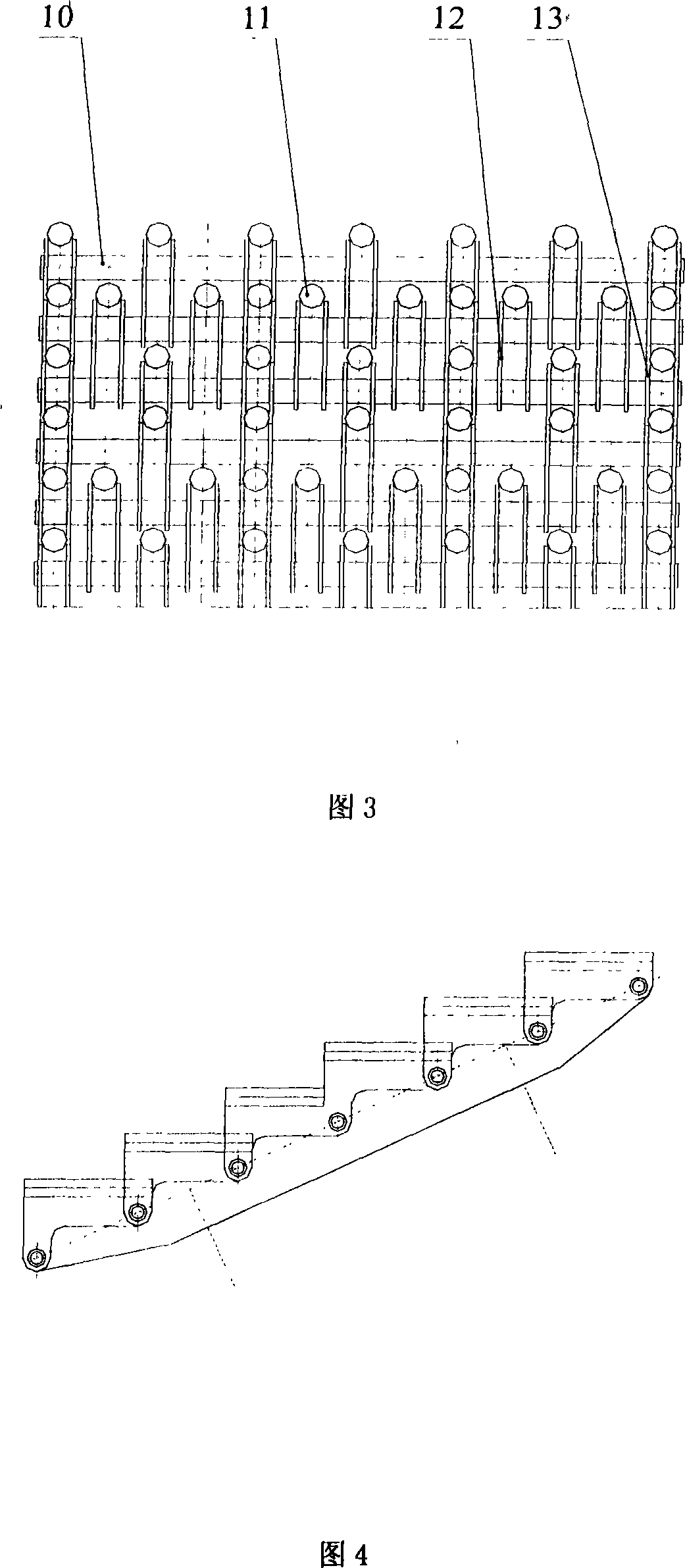 Large granules vibrating sizing screen