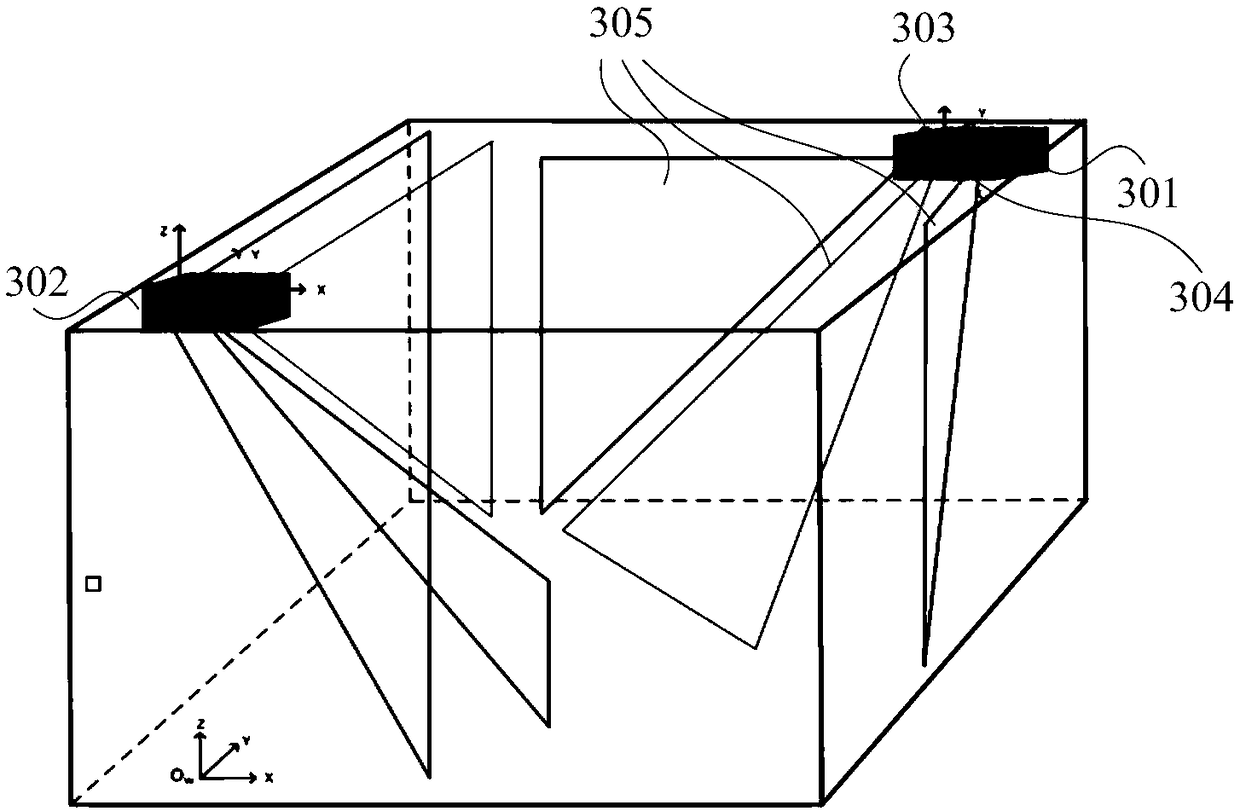 Method and device for calibrating coordinate system of positioning base station