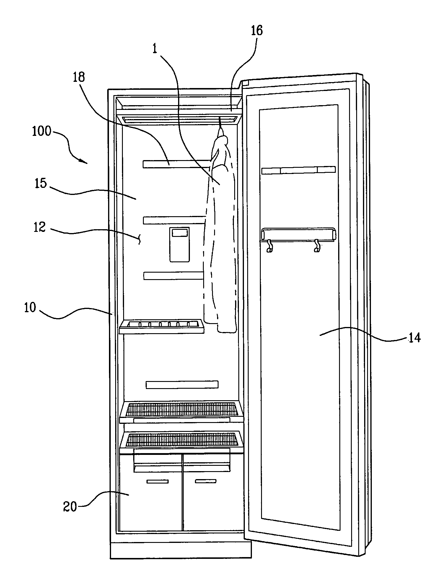 Cloth treating apparatus