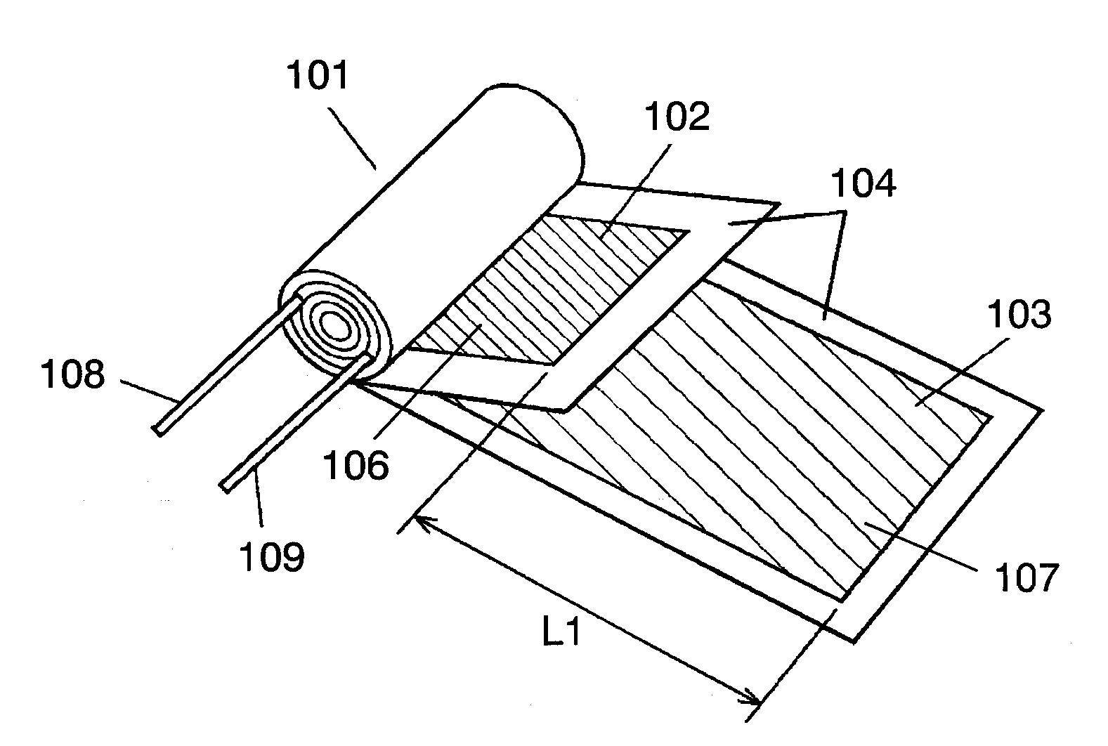 Wound electric double-layer capacitor