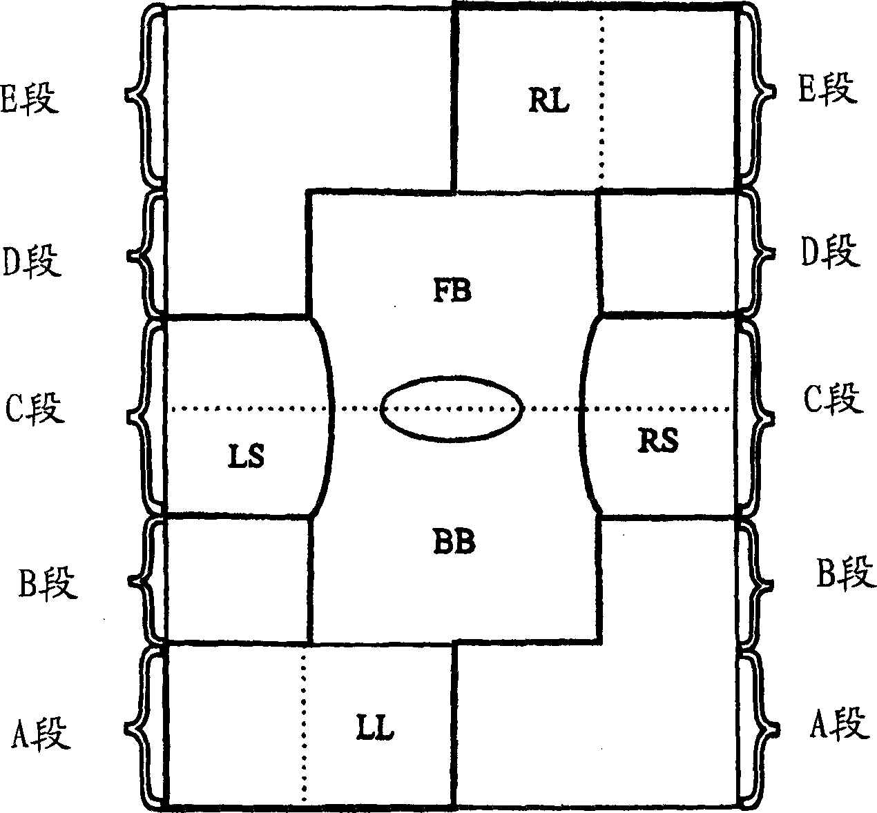 Full-fashioned garment in fabric having intelligence capability