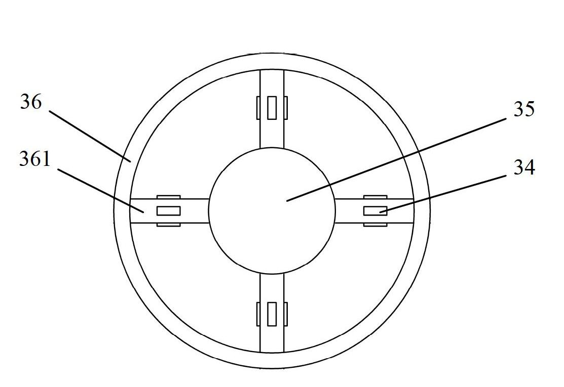 Contact force real-time control system for airbag polishing