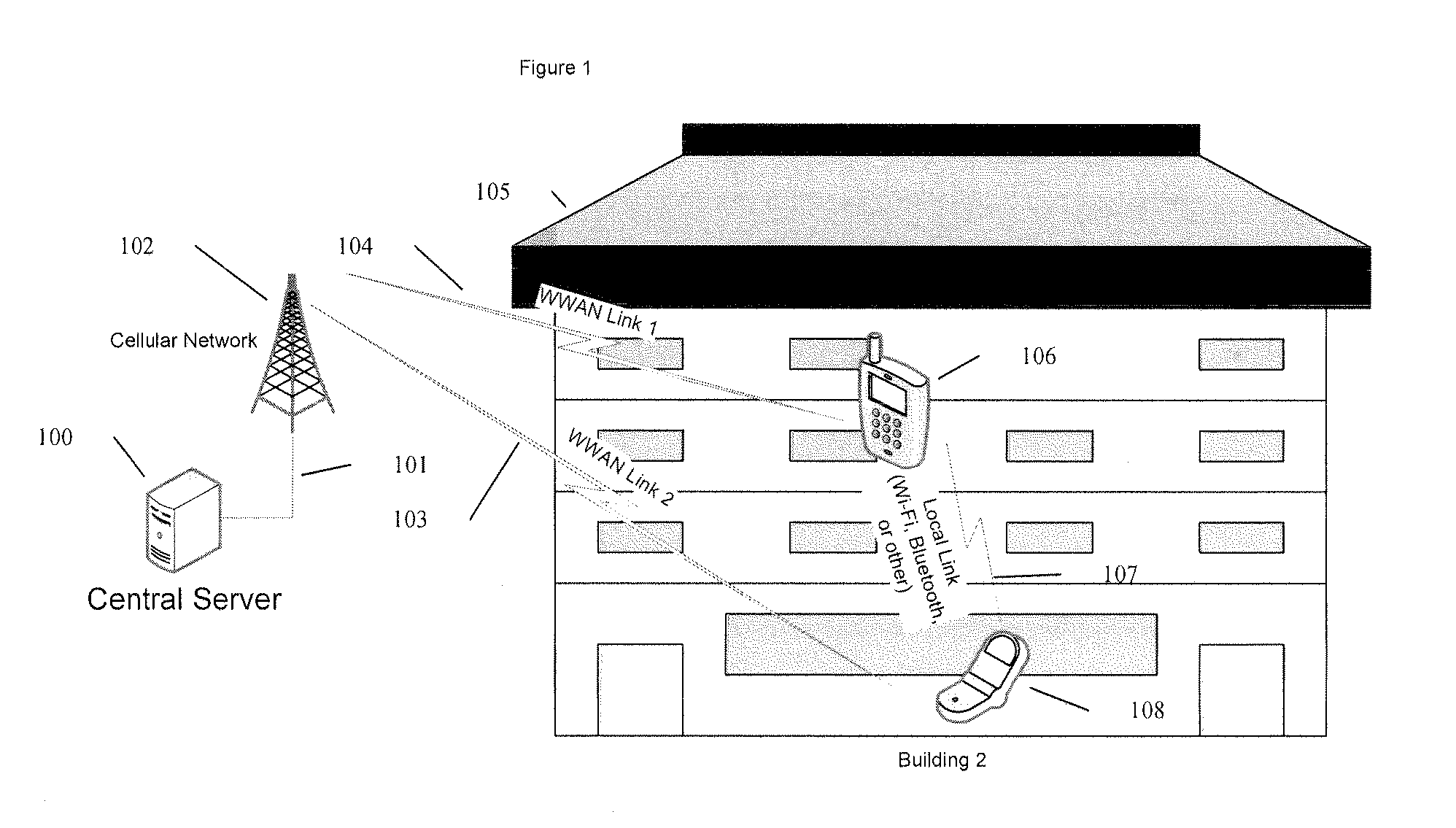 Enforcing policies in wireless communication using exchanged identities