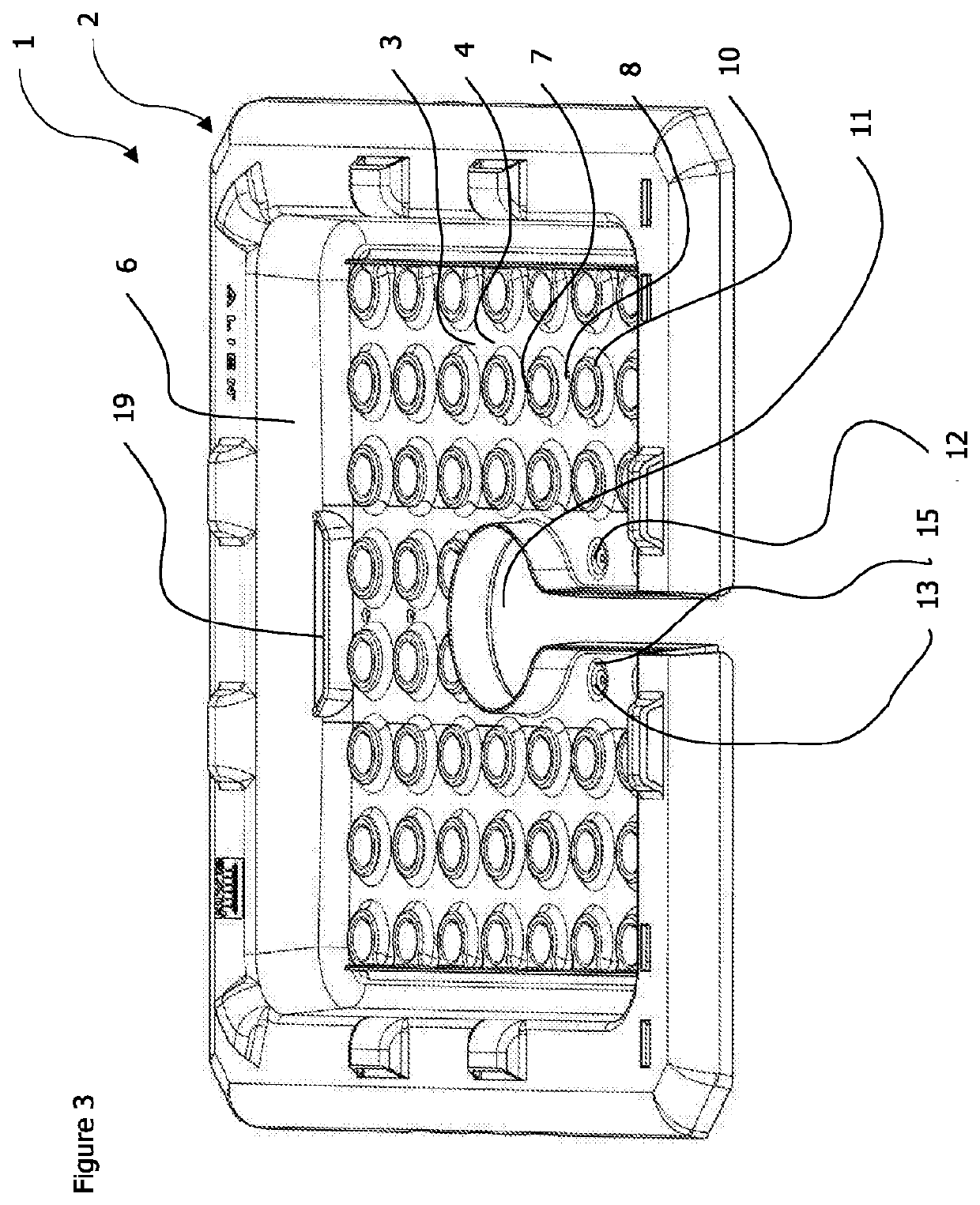 Device for irrigating plants