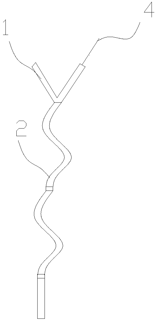 Multifunctional abdominal drainage tube