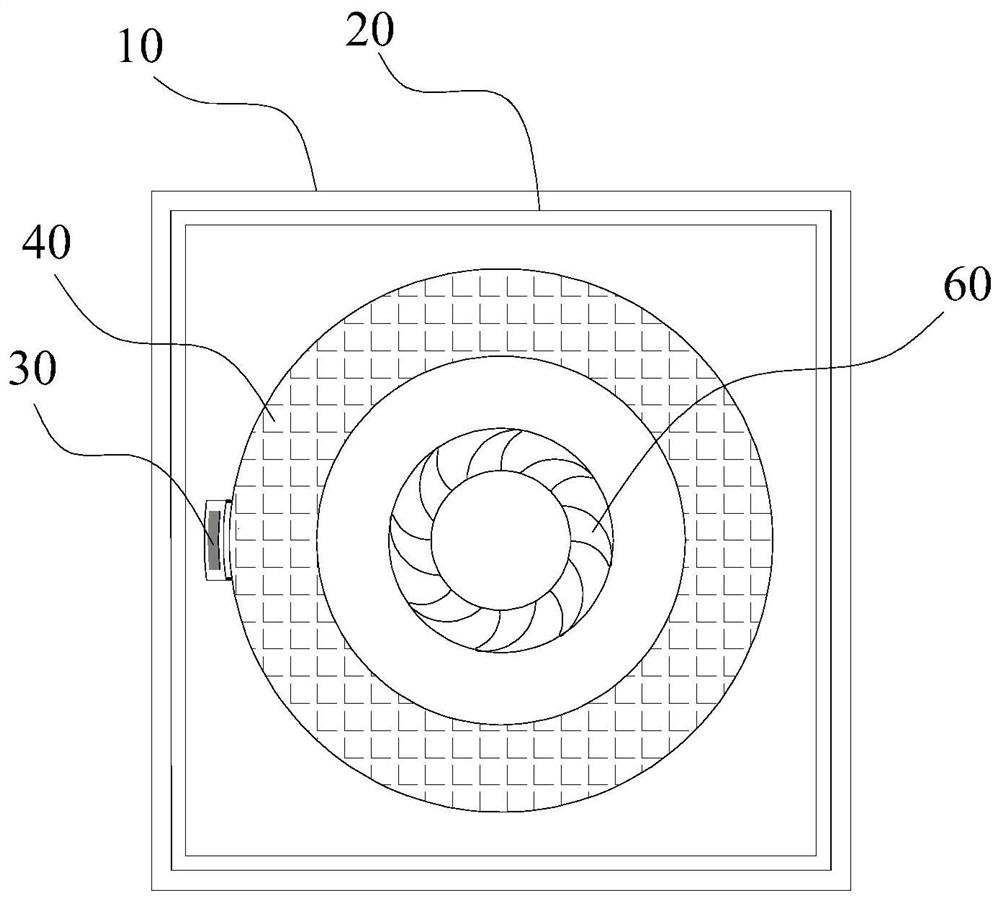 Rotary scanning type air purifier