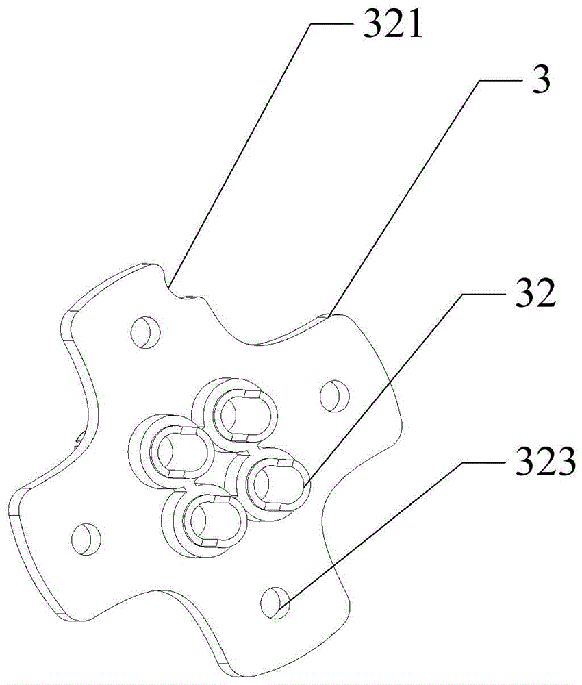 Paddle arm connecting assembly and aircraft