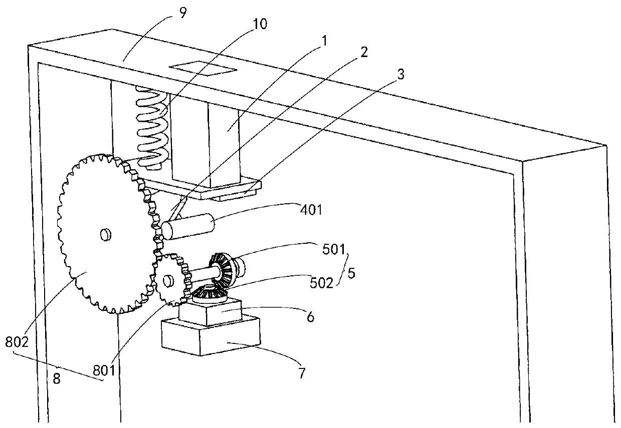 A camera telescopic structure and camera shooting equipment