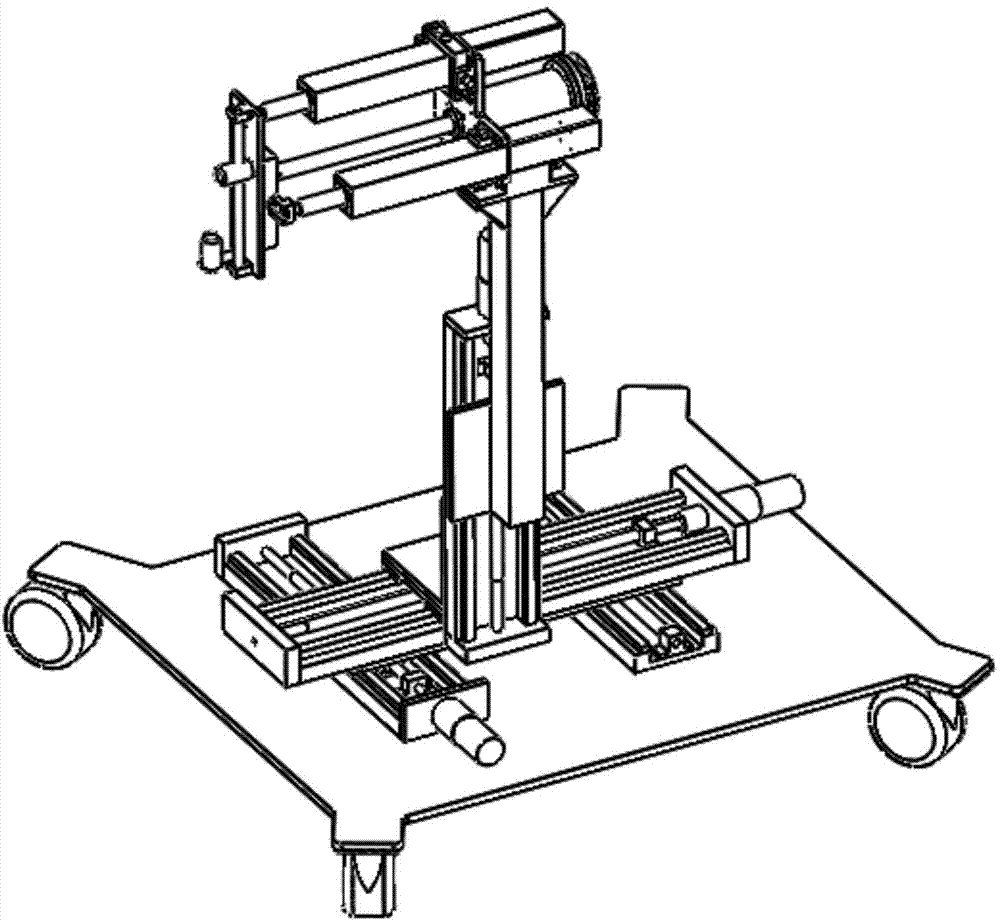 Six-degree-of-freedom series- reduction robot for fracture of pelvis