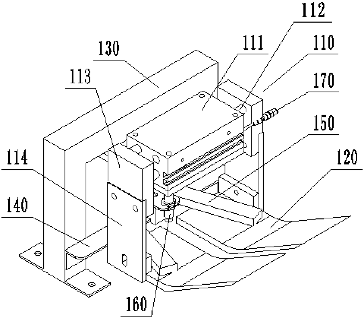 Control method of circuit system of counting and stacking machine