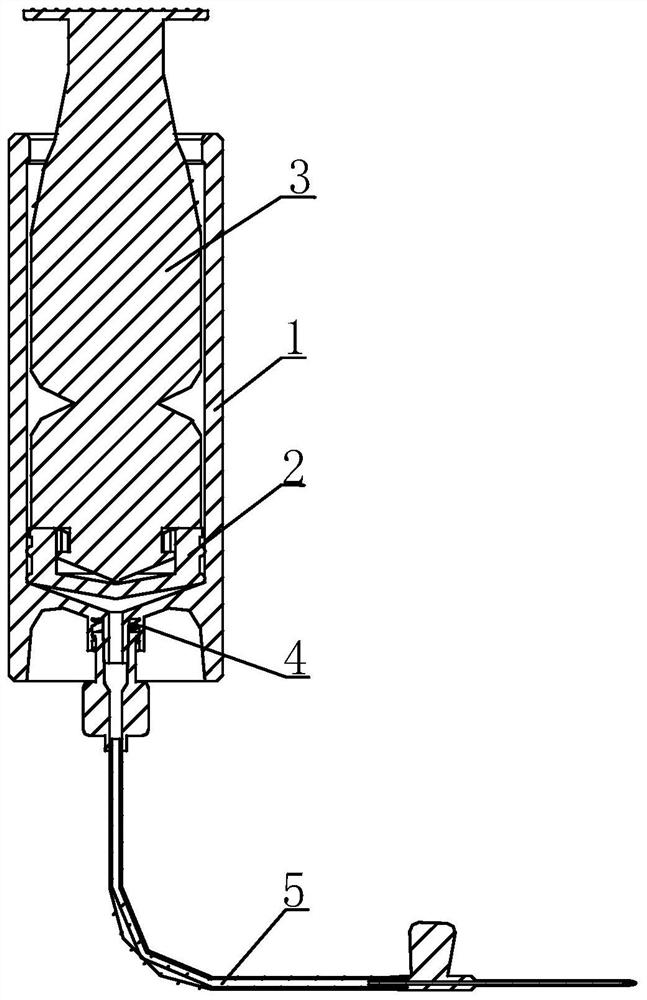 Serum sterile preparation split charging output system and method