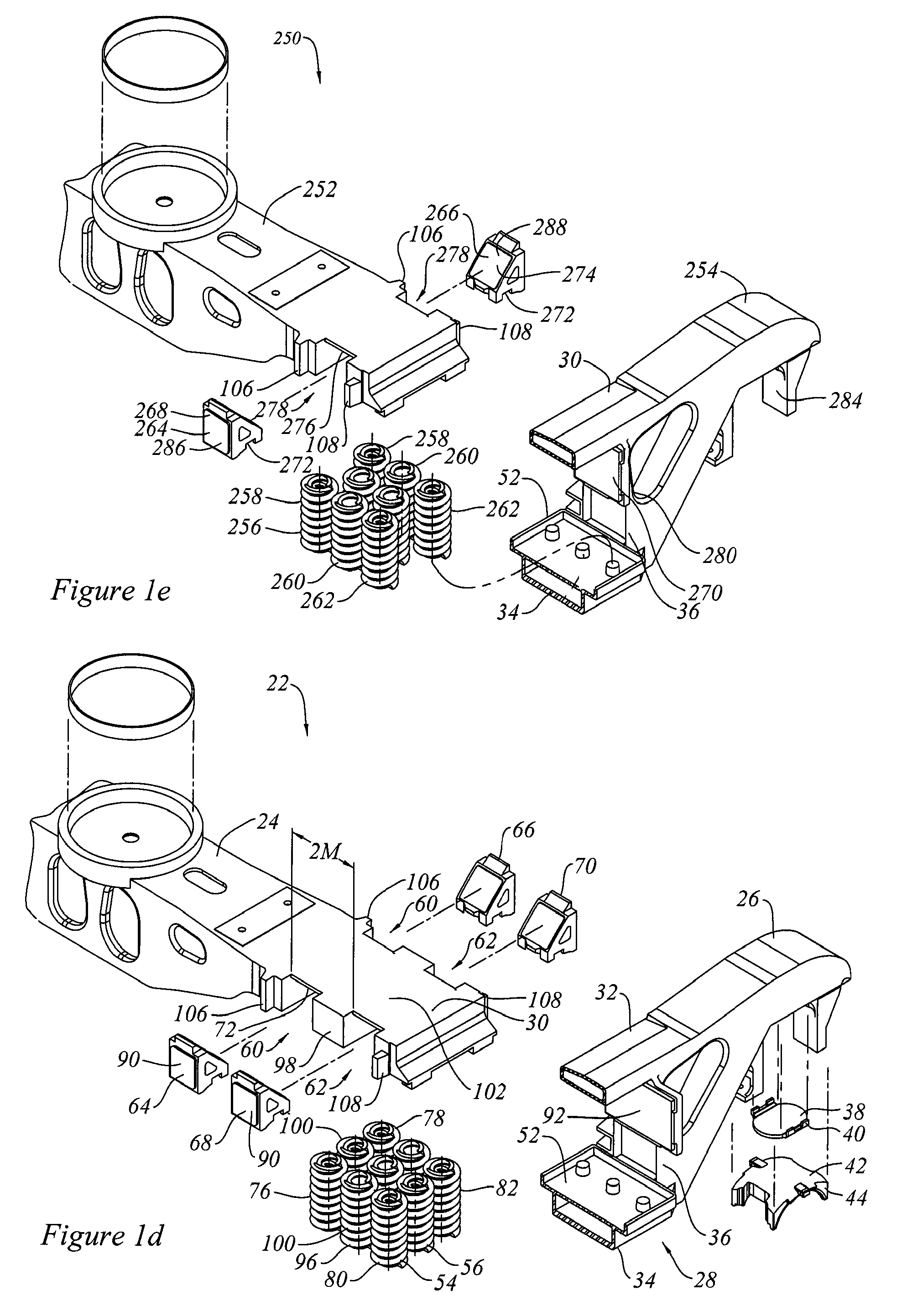 Rail road car and bearing adapter fittings therefor