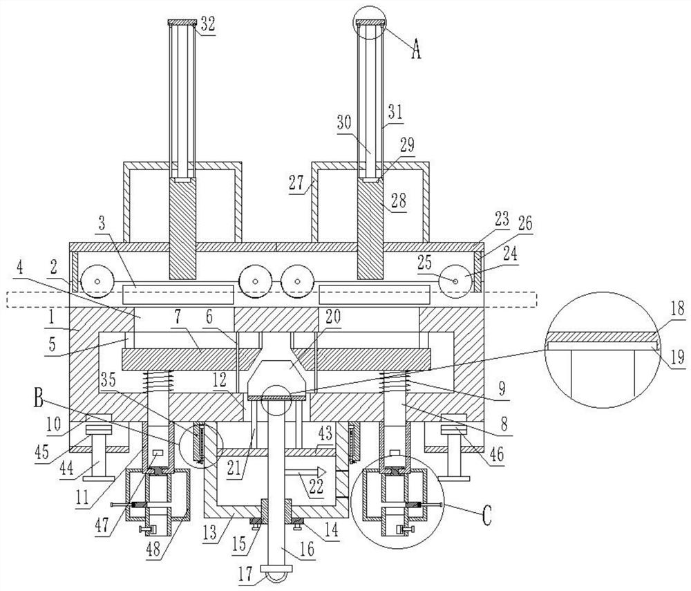 Portable cable wiring device for electric power engineering