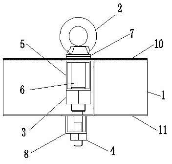 Outdoor cabinet top lifting device