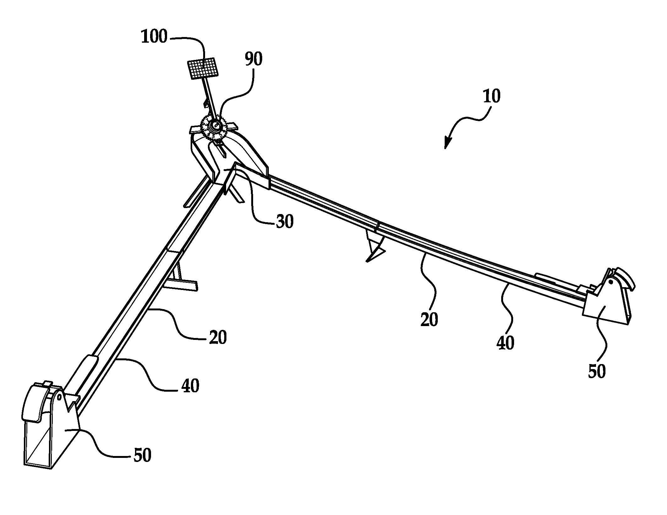 Play set for toy vehicles