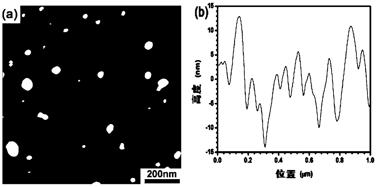 Hydrogen peroxide electrochemical sensor electrode, preparation method and sensor