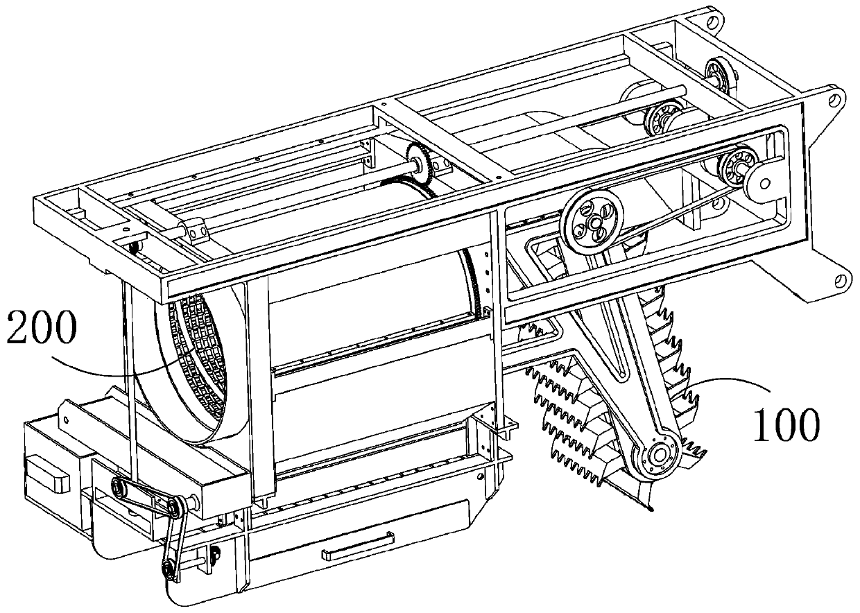 Method for renovating and repairing soil in iron ore area