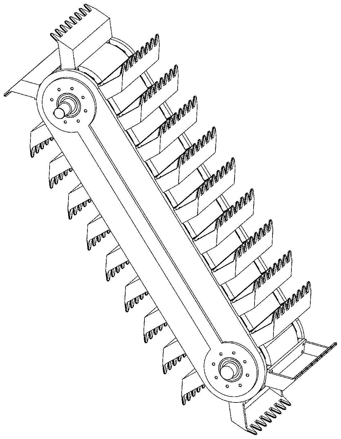 Method for renovating and repairing soil in iron ore area