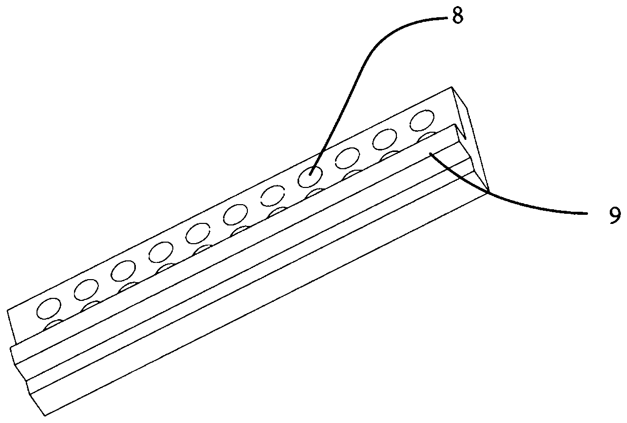 Preparing device of carbon nano tube thin film and method