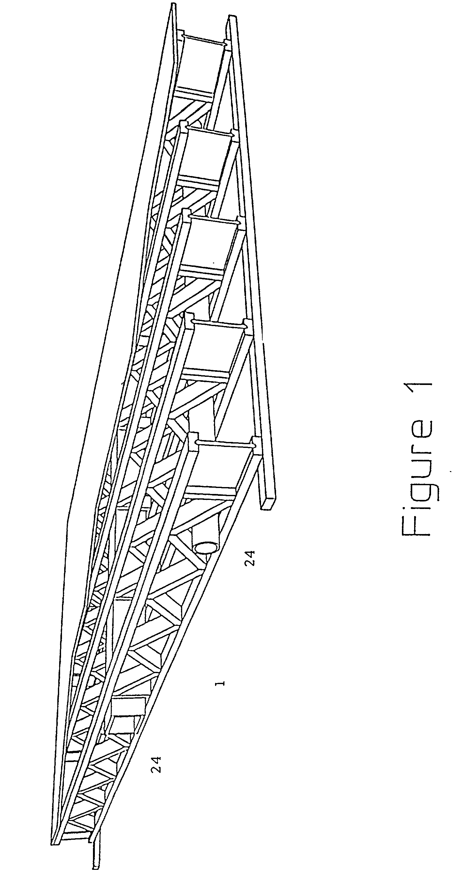 Variable length truss and method for producing the same