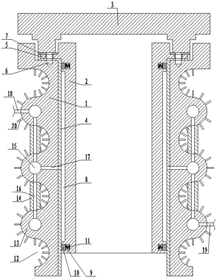 Low-cost high-power modified diesel cylinder block