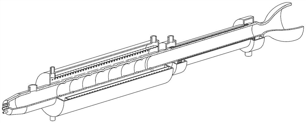 A pulse detonation propulsion device based on regenerative cooling structure