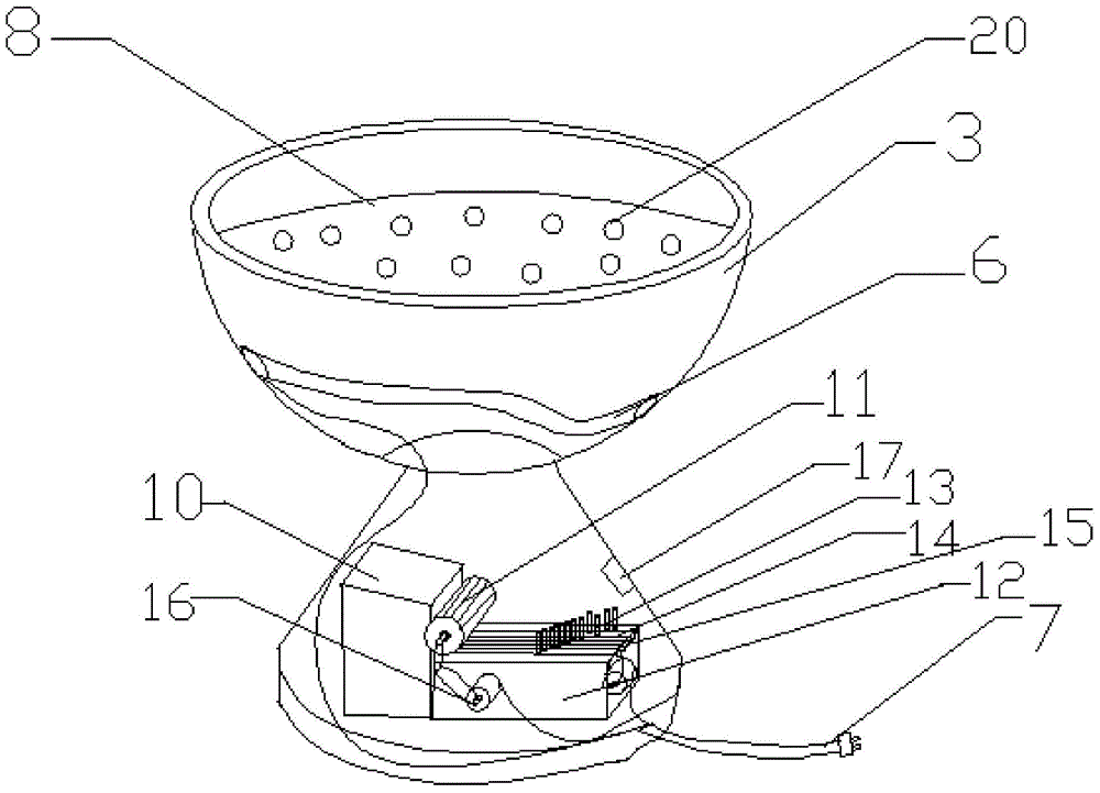 Egg boiling machine with automatic shelling function