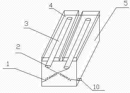 Escape bed for disaster resistance and self-rescue