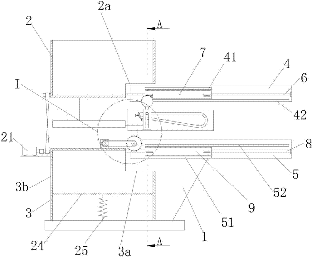 Feeding mechanism for spare tire cover plate covered edge processing